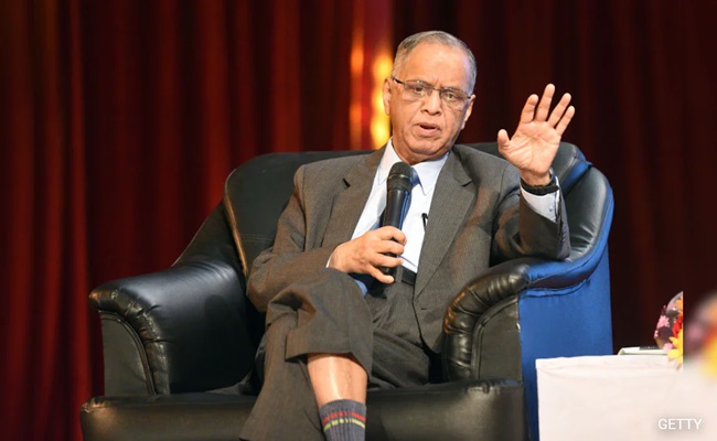 Narayana Murthy slept in window-less storeroom