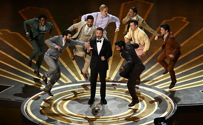 Oscars 2023: Kimmel threatens winners going overboard with 'Naatu Naatu'!