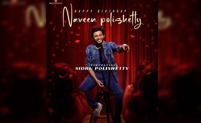Pic Talk: Naveen Polishetty As Stand up comedian