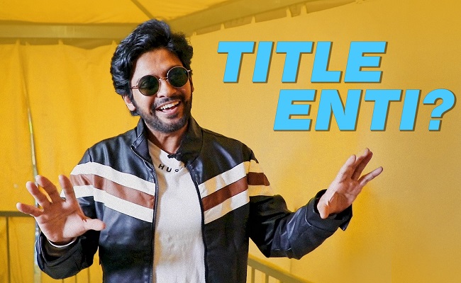 Watch: Naveen Polishetty's Comical Announcement