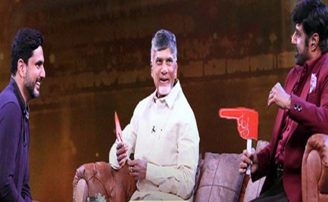 Has Naidu gone candid in NBK show?