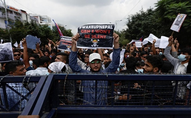 Nepal's Youth Target Elites With #NepoKids