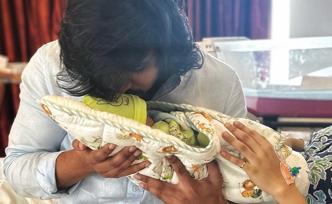 Pic Talk: Nikhil Blessed With A Baby Boy
