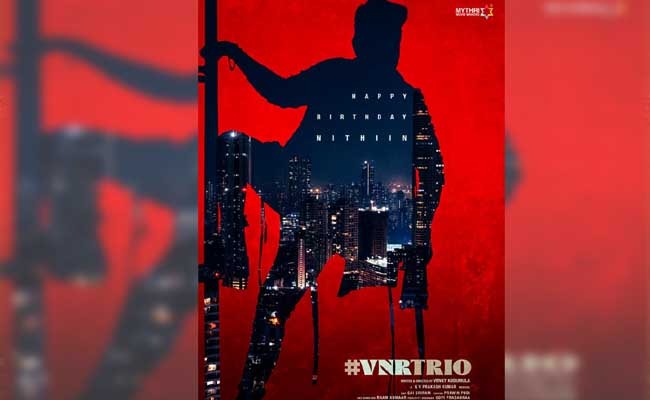 Pic Talk: Nithiin Climbs A Pole With Walkie-talkie