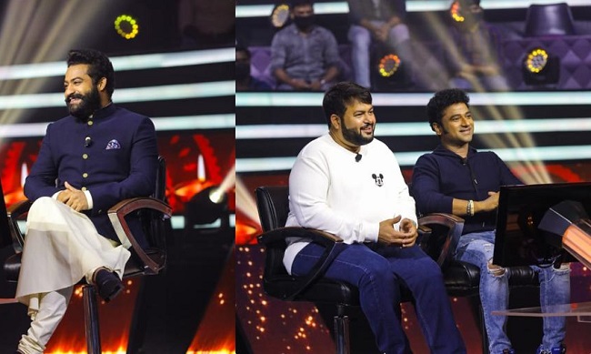 DSP, Thaman play EMK with NTR in special episode