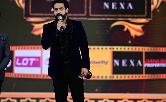NTR honored with SIIMA Best Actor award for RRR