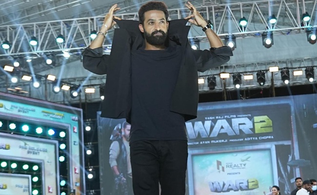NTR Responds to Social Media War Over War 2 Song