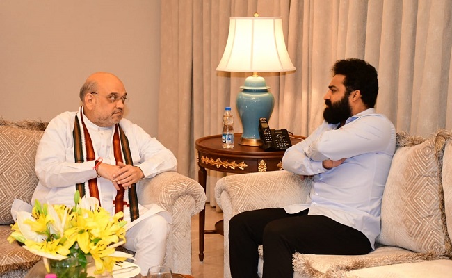 Shocking Reason Behind Amit Shah Meeting Jr NTR