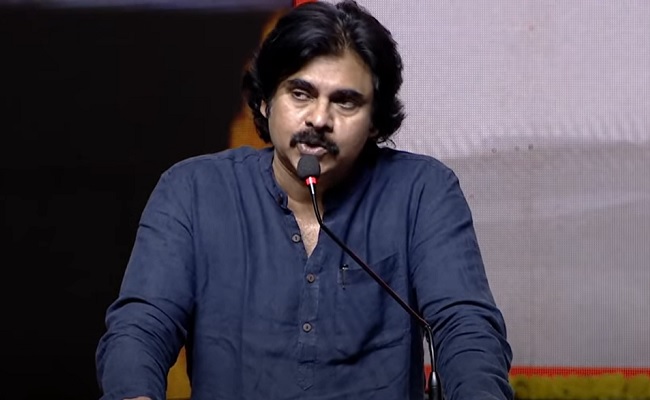 Pawan tears up as Padmaja Reddy's speech begins