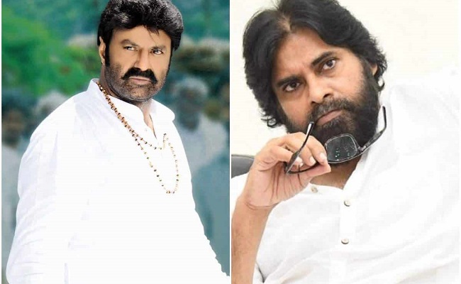 Pawan Kalyan In Same Frame With Balakrishna