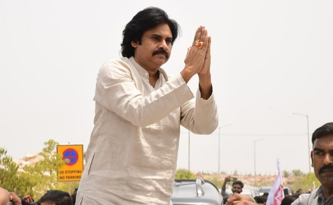 Pawan Kalyan's New Look With Astro Rings