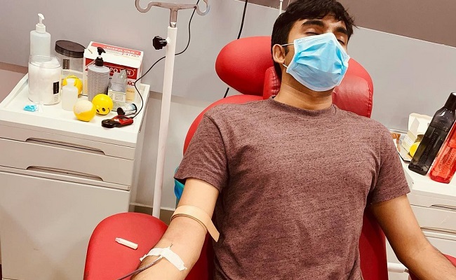 Pawan Kalyan's Son Donates Blood