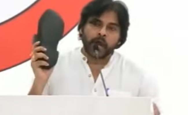What's the cost of Pawan's chappals?