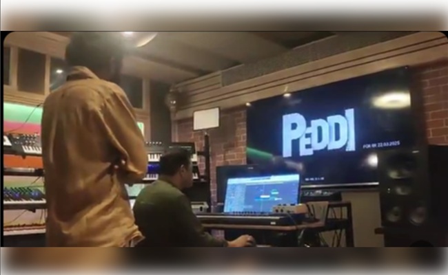 You will love it, says RC about the first shot of 'Peddi'