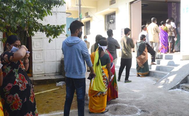 Nearly 64% polling in Telangana