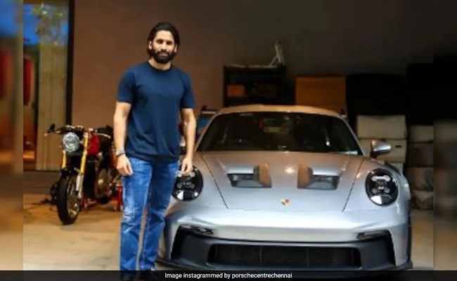 Pic: Naga Chaitanya's New Porsche 911 GT3 RS