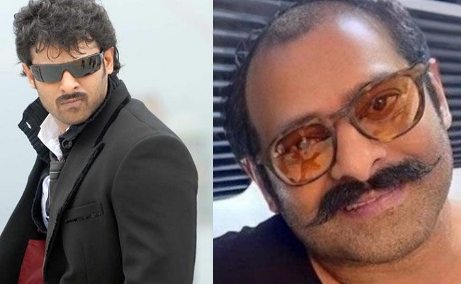 Fake alert! Prabhas' picture with a bald head