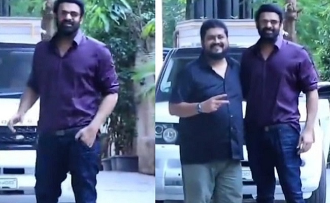 Prabhas' photo in Om Raut's Bandra flat goes viral