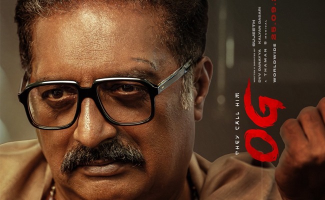 OG: Prakash Raj's Fierce New Look Revealed!