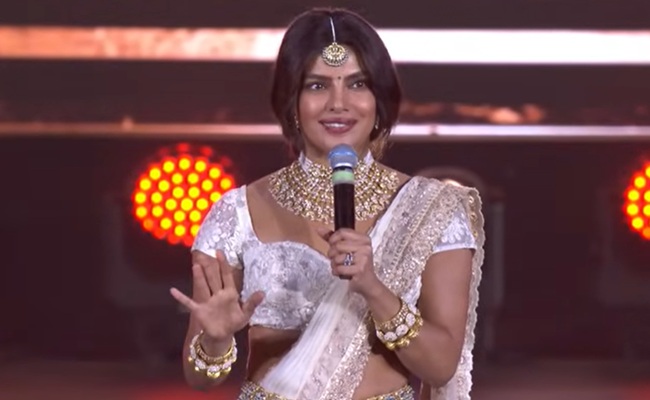 Priyanka: 'Cinema Is a Celebration in Telugu Land'