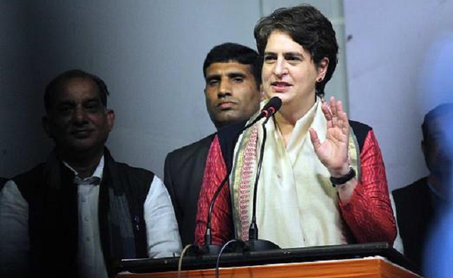 Priyanka likely to contest LS polls from T'gana