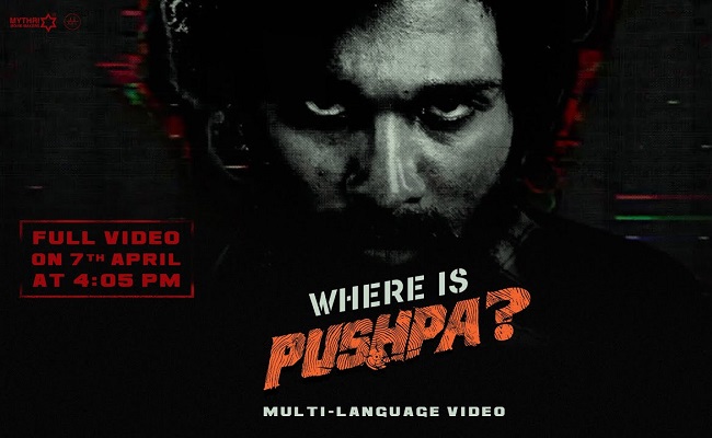 Hunt for Pushpa begins: Makers release video