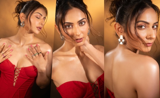 HOT: Tall Beauty Poses With Glossy Skin