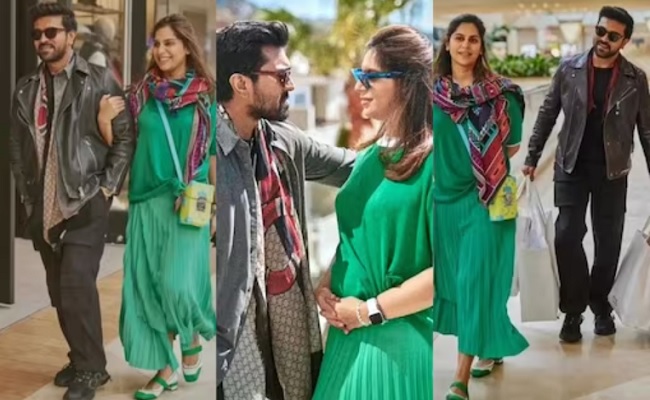 Babymoon: Charan and Upasana Go For Shopping, Spend Quality Time In US