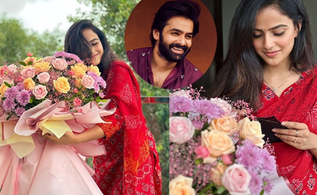 Ram Sends Flowers To Baby Heroine