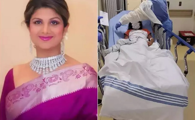 Actress Rambha meets with a car accident