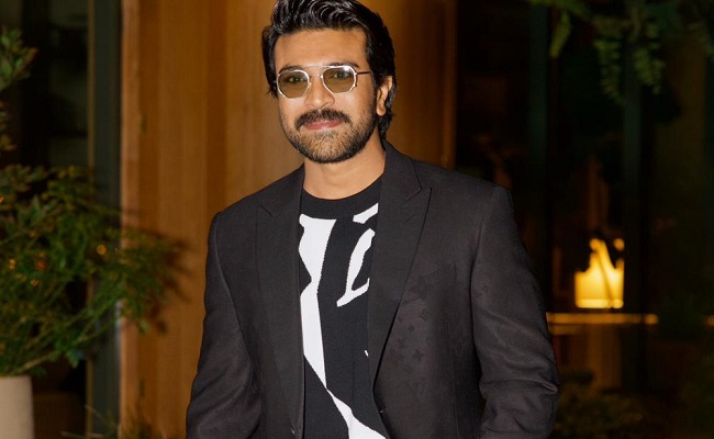 Ram Charan was the Only Indian star at a Star Studded party in LA