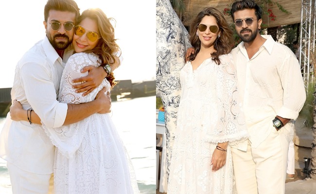 Ram Charan, Upasana host baby shower in Dubai