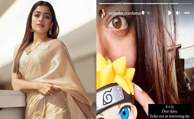 Rashmika Suffering From Rare Skin Disease?