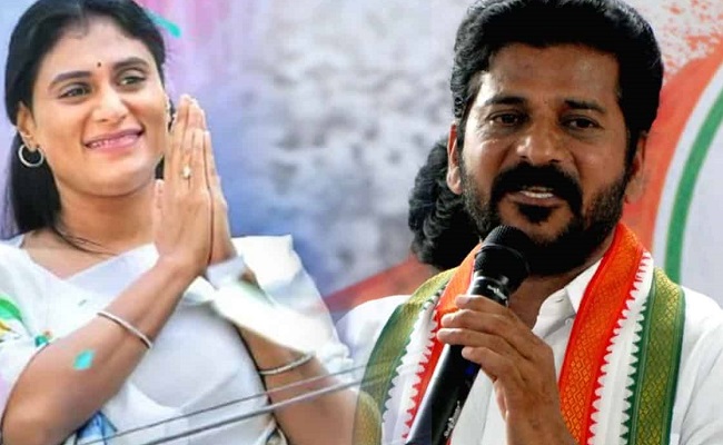 Revanth Reddy resisting Sharmila entry?