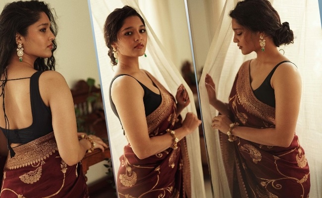 Pics: Fighter Lady In The Sensuous Saree