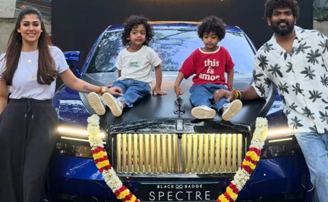 Nayanthara Gets Rs 10 Crore Rolls-Royce Spectre