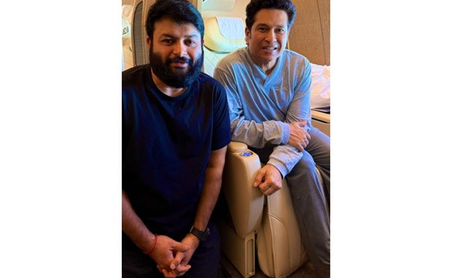 Thaman Thrilled as Sachin Praises His 'Bat Speed'!