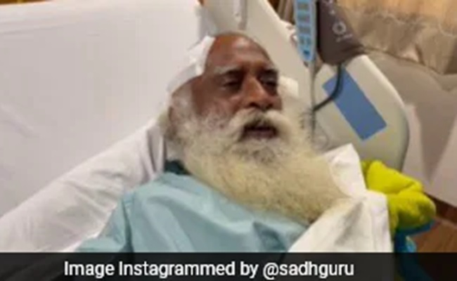 Sadhguru undergoes brain surgery, recovering well