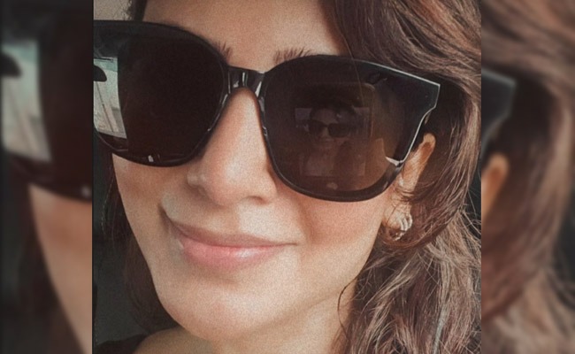 It's a 'special day' for Samantha as she wraps shoot