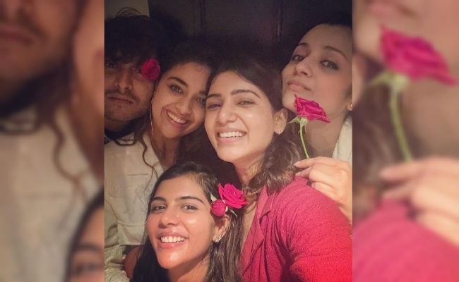 Pic Talk: Samantha Parties with Keerthy Suresh