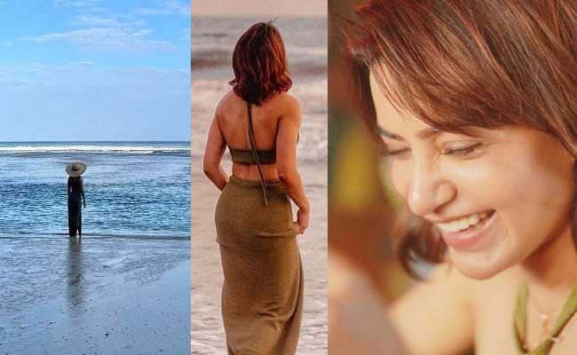 Pics: Samantha's Sensuous Treat From Seaside