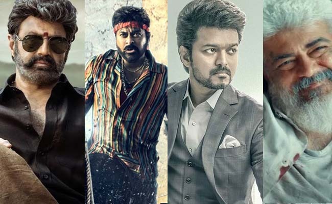 Chiranjeevi, NBK, Vijay, Ajith to compete in crowded festive season