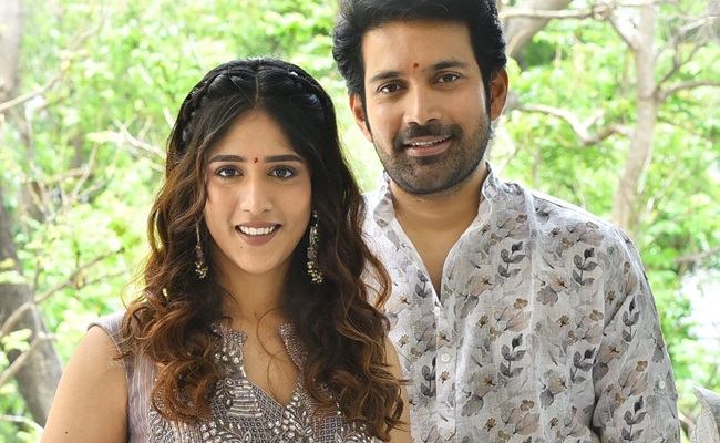 Vikranth and Chandini's Santhana Prapthirasthu launched