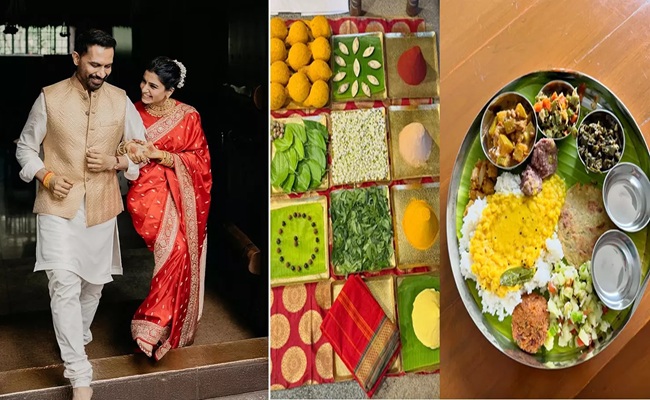 Raj & Samantha Choose Satvik Meal for Wedding