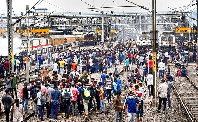 Was Secunderabad station violence pre-planned?