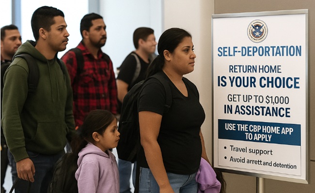 Trump Offers $1,000 and Pay For Travel for Self-Deportation