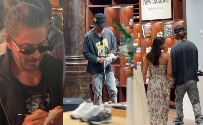 Shahrukh Khan's Behavior In Footwear Shop