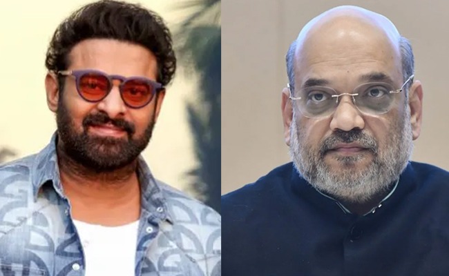 Will Amit Shah Meet Prabhas?