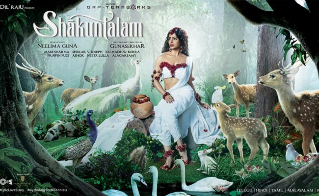 Samantha shines in Shakuntalam first look