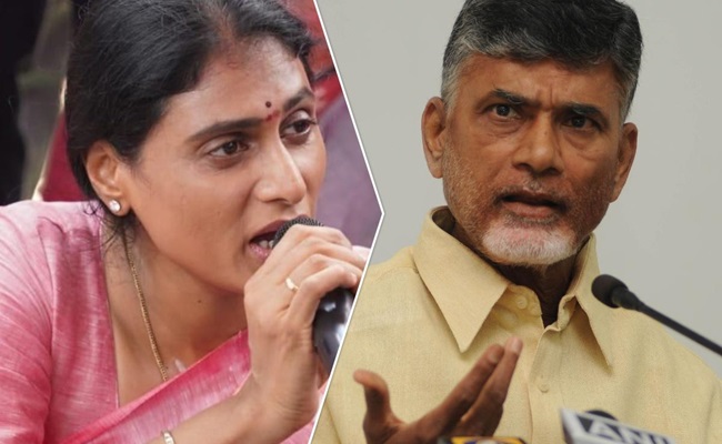 Buzz: Dilemma Of Chandrababu With Sharmila